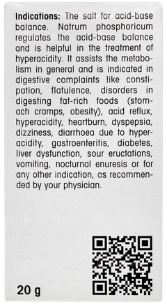 Dr Reckeweg Natrum Phosphoricum 6x Biochemic Tablet 20gm Dr Reckeweg Natrum Phosphoricum 6x Biochemic Tablet 20gm