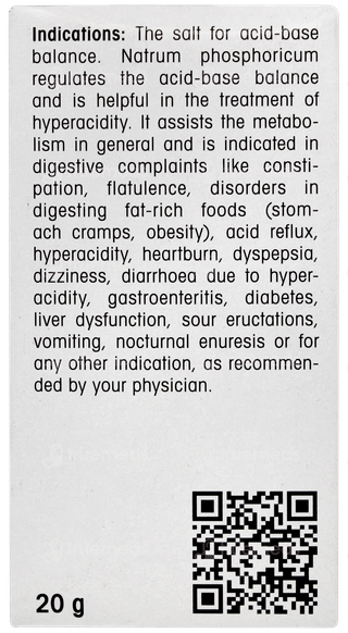 Dr Reckeweg Natrum Phosphoricum 6x Biochemic Tablet 20gm