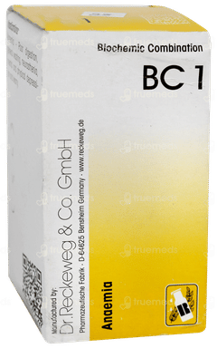 Dr Reckeweg Biochemic Combination Bc 1 Tablet 20gm