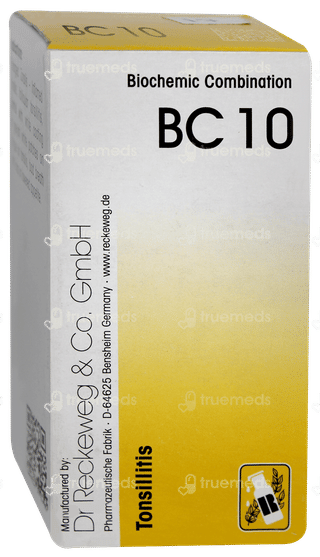 Dr Reckeweg Biochemic Combination Bc 10 Tablet 20gm