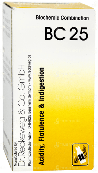 Dr Reckeweg Biochemic Combination Bc 25 Tablet 20gm