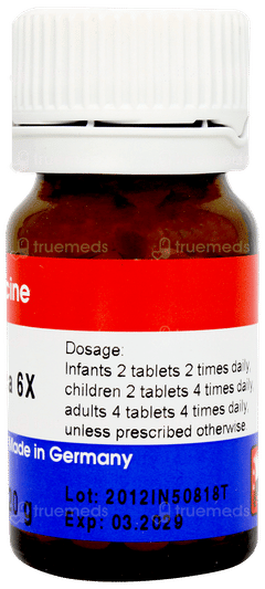 Dr Reckeweg Calcarea Phosphorica 6x Biochemic Tablet 20gm