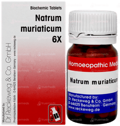 Dr Reckeweg Natrum Muriaticum 6x Biochemic Tablet 20gm