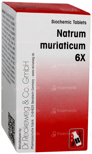Dr Reckeweg Natrum Muriaticum 6x Biochemic Tablet 20gm