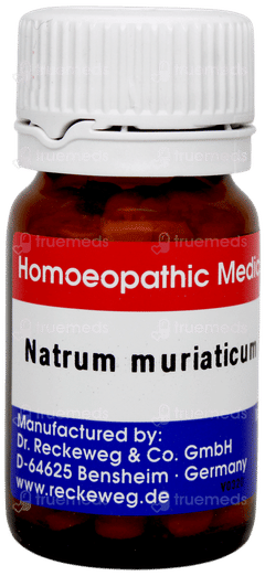 Dr Reckeweg Natrum Muriaticum 6x Biochemic Tablet 20gm