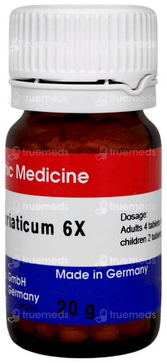 Dr Reckeweg Natrum Muriaticum 6x Biochemic Tablet 20gm