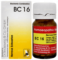 Dr Reckeweg Bc 16 Tablet 20gm Dr Reckeweg Bc 16 Tablet 20gm