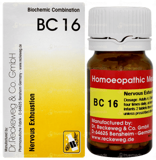 Dr Reckeweg Bc 16 Tablet 20gm
