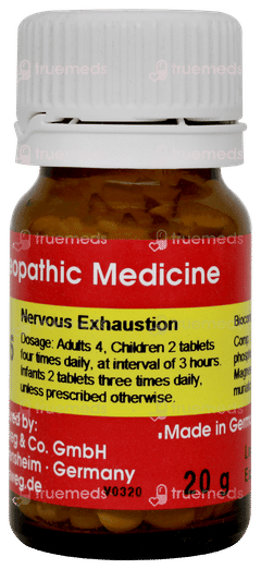 Dr Reckeweg Bc 16 Tablet 20gm