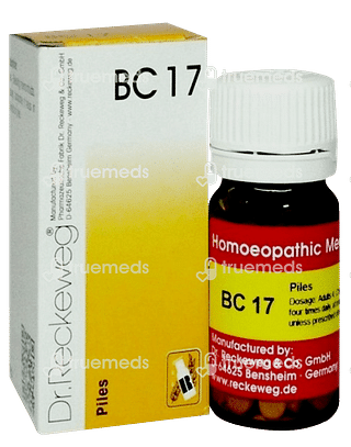 Dr Reckeweg Bc 17 (bio-combination 17) Tablet 20 GM