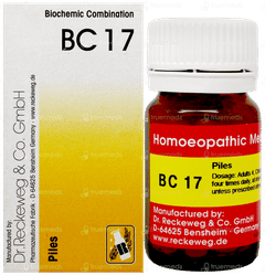 Dr Reckeweg Bc 17 Tablet 20Gm Dr Reckeweg Bc 17 Tablet 20Gm