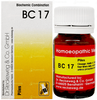 Dr Reckeweg Bc 17 Tablet 20Gm