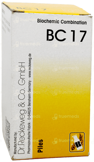 Dr Reckeweg Bc 17 Tablet 20Gm