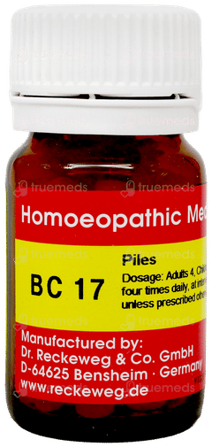 Dr Reckeweg Bc 17 Tablet 20Gm