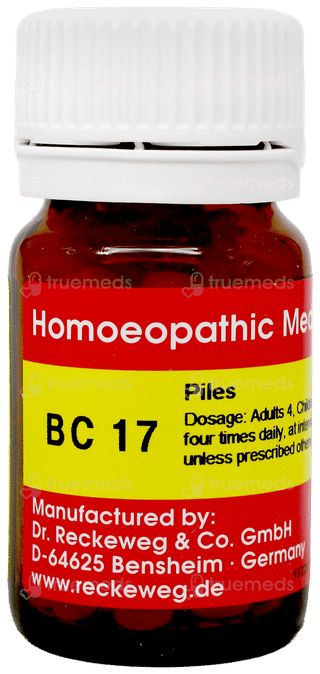 Dr Reckeweg Bc 17 Tablet 20Gm