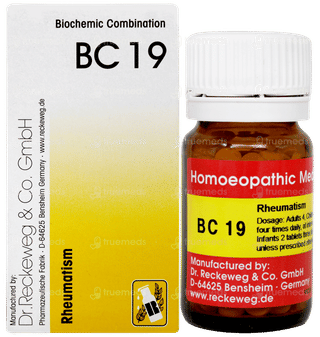 Dr Reckeweg Biochemic Combination Bc 19 Tablet 20gm