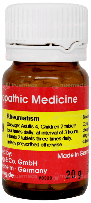 Dr Reckeweg Biochemic Combination Bc 19 Tablet 20gm