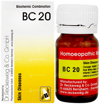 Dr Reckeweg Biochemic Combination Bc 20 Tablet 20gm