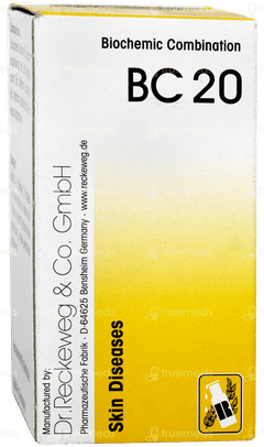 Dr Reckeweg Biochemic Combination Bc 20 Tablet 20gm