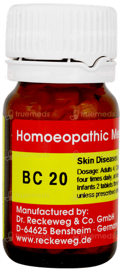 Dr Reckeweg Biochemic Combination Bc 20 Tablet 20gm