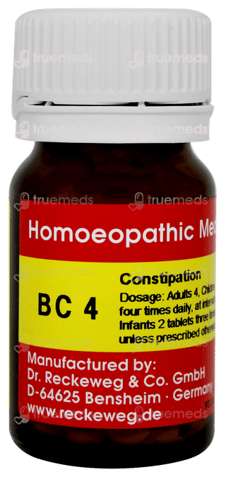 Dr Reckeweg Biochemic Combination Bc 4 Tablet 20gm