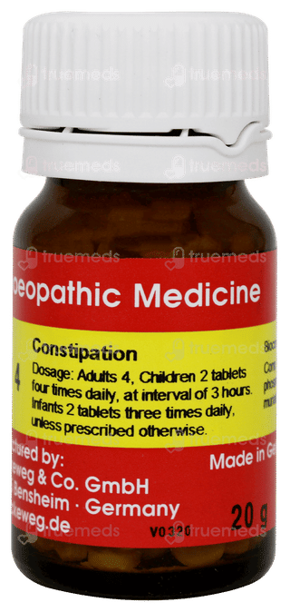 Dr Reckeweg Biochemic Combination Bc 4 Tablet 20gm