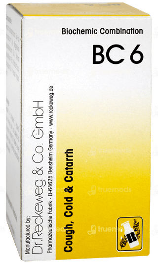 Dr Reckeweg Bc 6 Tablet 20gm