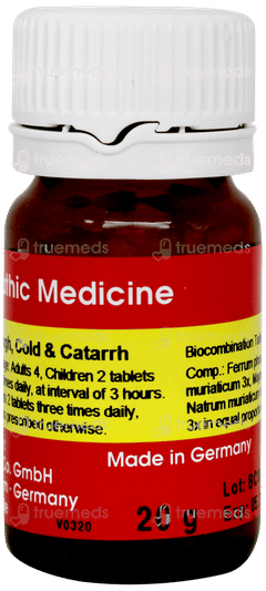 Dr Reckeweg Bc 6 Tablet 20gm