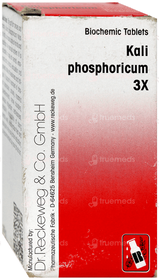 Dr Reckeweg Kali Phosphoricum 3X Biochemic Tablet 20Gm