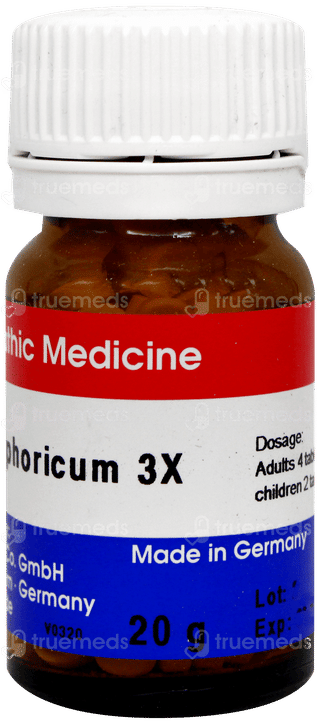 Dr Reckeweg Kali Phosphoricum 3X Biochemic Tablet 20Gm