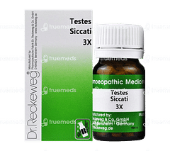 Dr Reckeweg Testes Siccati 3x Tablet 20gm Dr Reckeweg Testes Siccati 3x Tablet 20gm