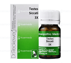 Dr Reckeweg Testes Siccati Trituration Tablet 3x 20 GM