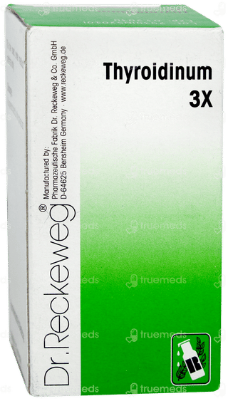 Dr Reckeweg Thyroidinum 3x Tablet 20gm