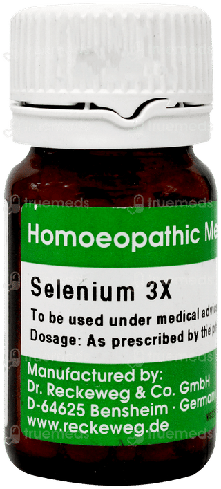Dr Reckeweg Selenium 3X Tablet 20Gm