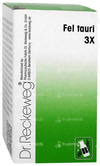Dr Reckeweg Fel Tauri 3x Tablet 20gm