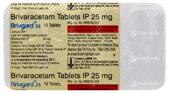 Brivgard 25 Tablet 10 Brivgard 25 Tablet 10