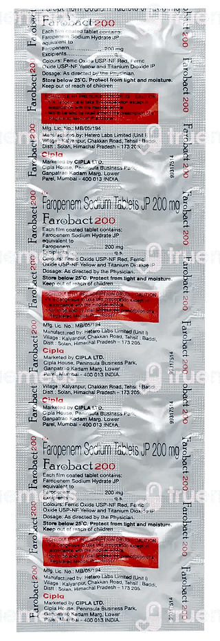 Farobact 200 Tablet 10