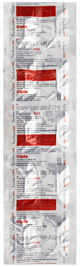 Farobact 200 Tablet 10