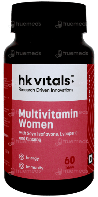 Healthkart Hk Vitals Multivitamin Women Tablet 60