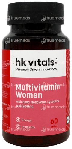 Healthkart Hk Vitals Multivitamin Women Tablet 60