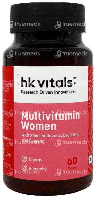 Healthkart Hk Vitals Multivitamin Women Tablet 60