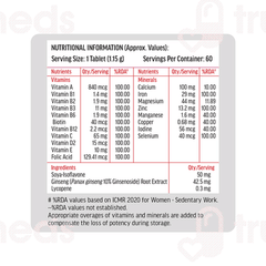 Healthkart Hk Vitals Multivitamin Women Tablet 60