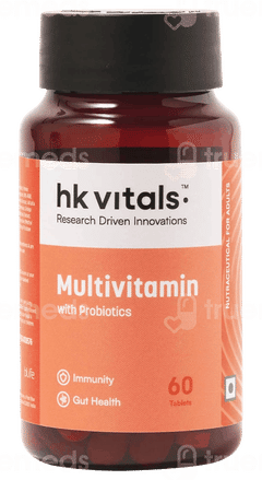 Healthkart Hk Vitals Multivitamin With Probiotics 60