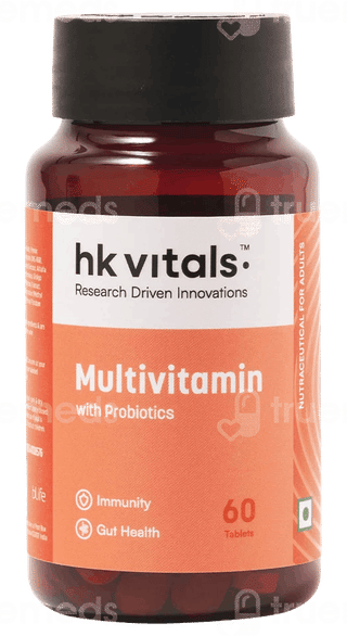 Healthkart Hk Vitals Multivitamin With Probiotics 60