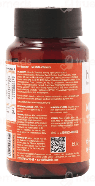 Healthkart Hk Vitals Multivitamin With Probiotics 60