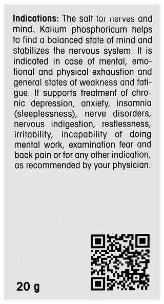 Dr Reckeweg Kali Phosphoricum 200x Tablet 20gm