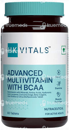 Hk Vitals Advanced Multivitamin With Bcaa Tablet 60