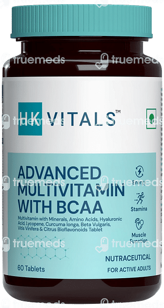 Hk Vitals Advanced Multivitamin With Bcaa Tablet 60