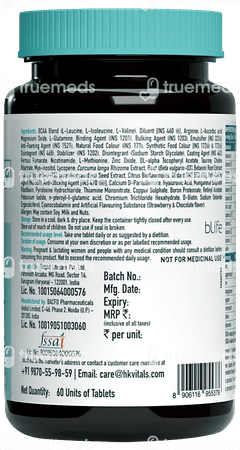 Hk Vitals Advanced Multivitamin With Bcaa Tablet 60