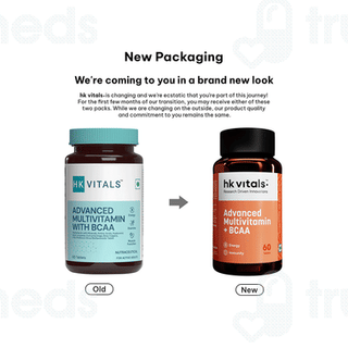 Hk Vitals Advanced Multivitamin With Bcaa Tablet 60